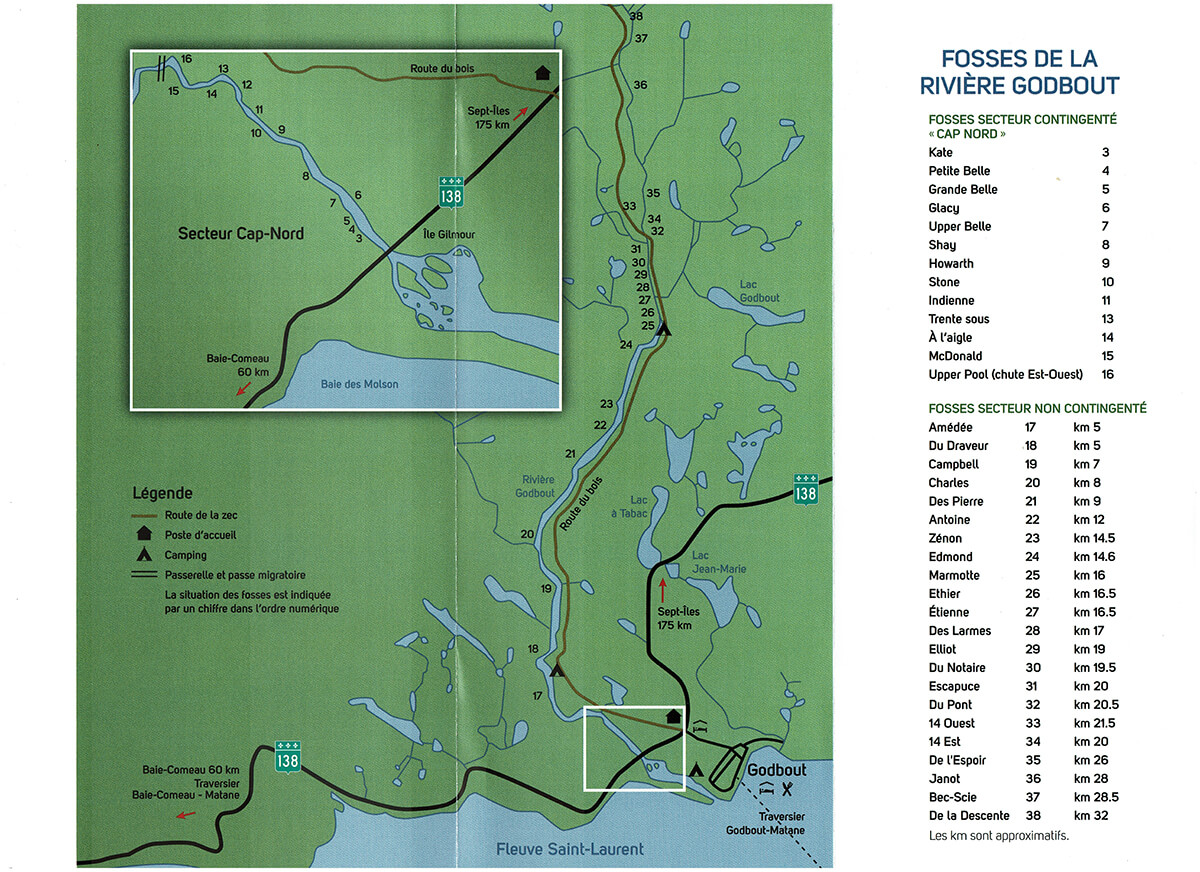 carte des fausses